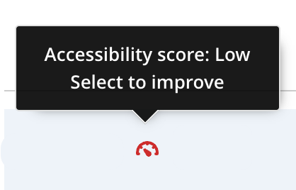 Accessibility dial