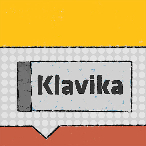 illustration of WSU's official font, "Klavika" 