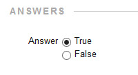 Use the radio button to select the correct answer