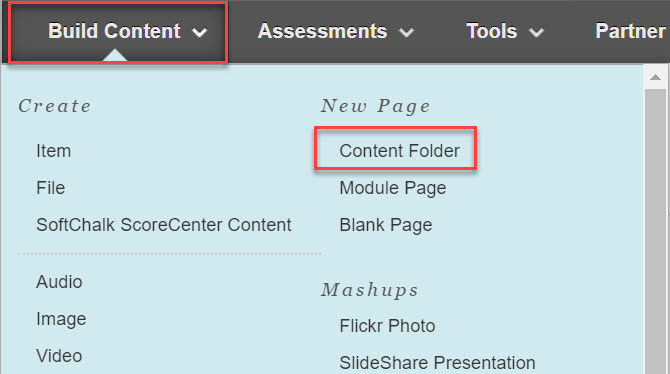 Building a content