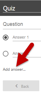 Add an answer to the question