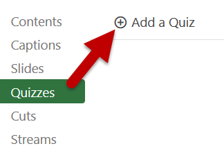 Add quiz