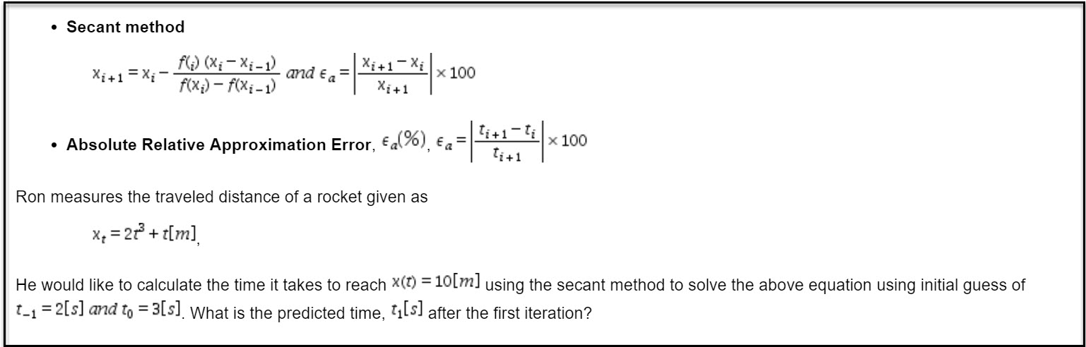 Question item