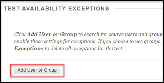 Test Exception