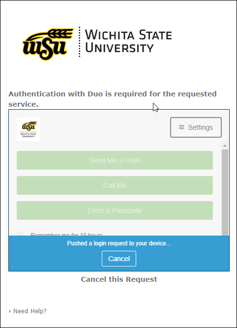 Duo screen