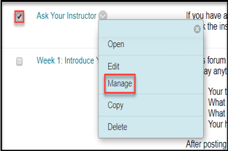 Manage example. 