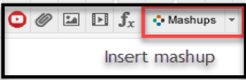 Insert Mashup example. 