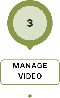 Step 3: Manage Video