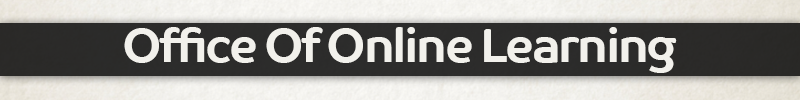 Office of Online and Adult Learning Banner