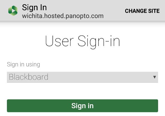 Panopto Screenshot