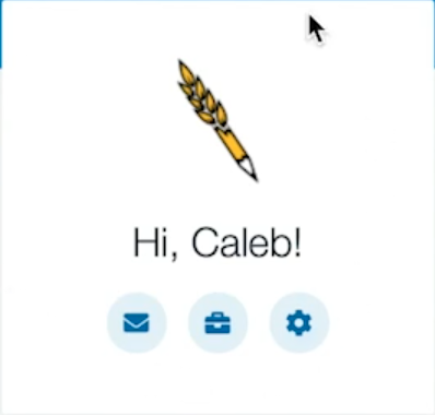 Screenshot of icon box.
