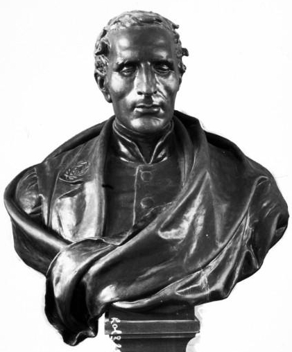 Bust of Louis Braille (1809-1852) by Étienne Leroux (1836-1906)