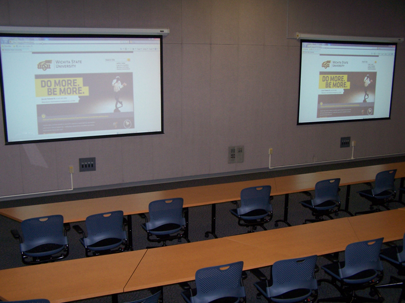 Dual Screen High Angle