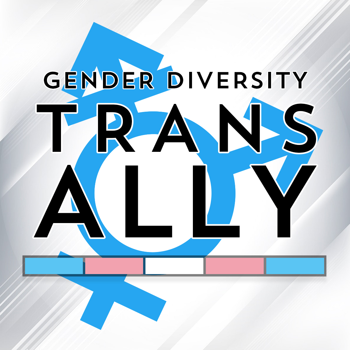 Trans* Ally Decal