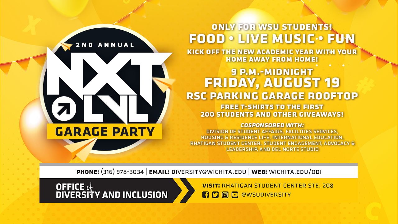 2nd Annual NXT LVL Garage Party banner