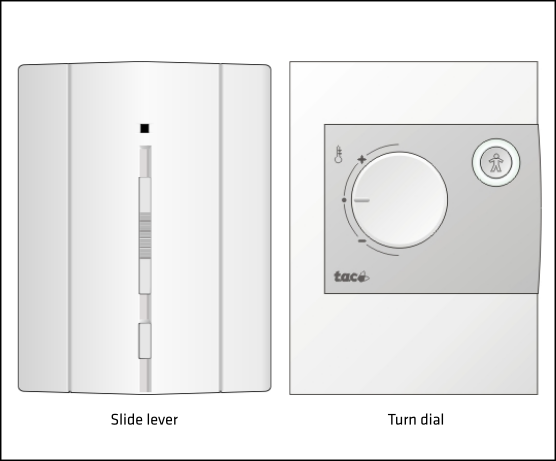 Slide and Rotary Thermostats