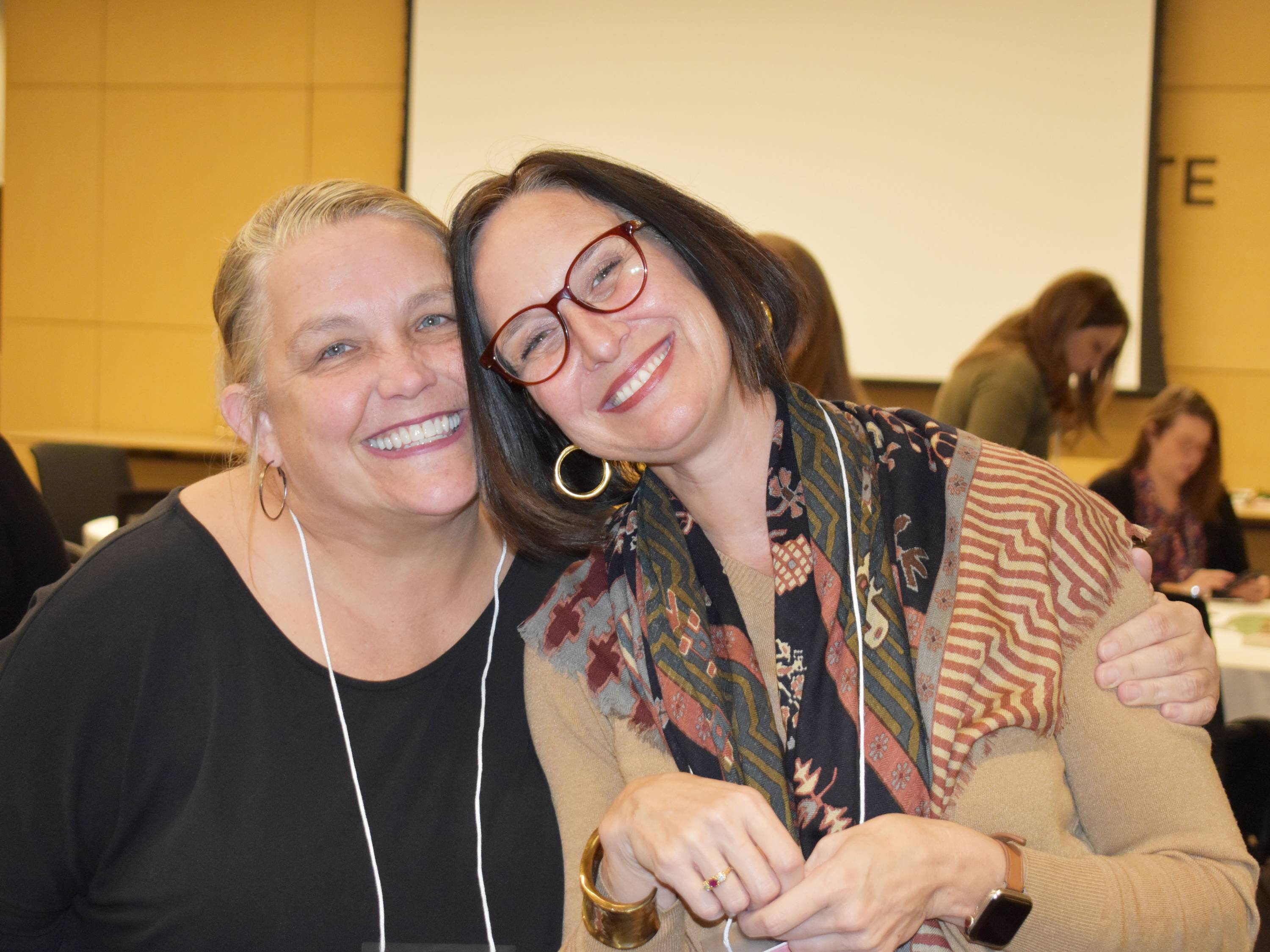 Kate Young and Shelley Hansel at Women in Public Service