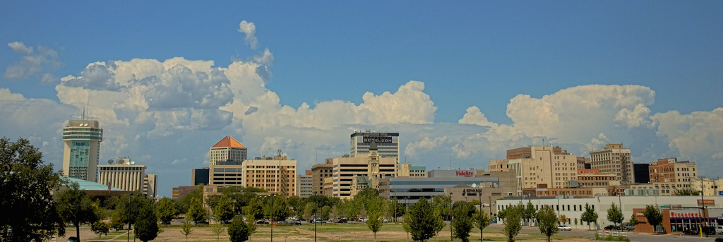 The Wichita Skyline.