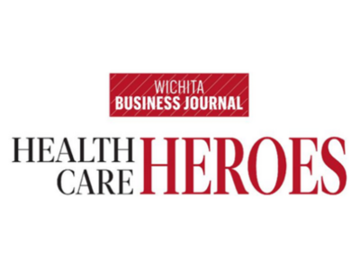 Wichita Business Journal Health Heroes Logo