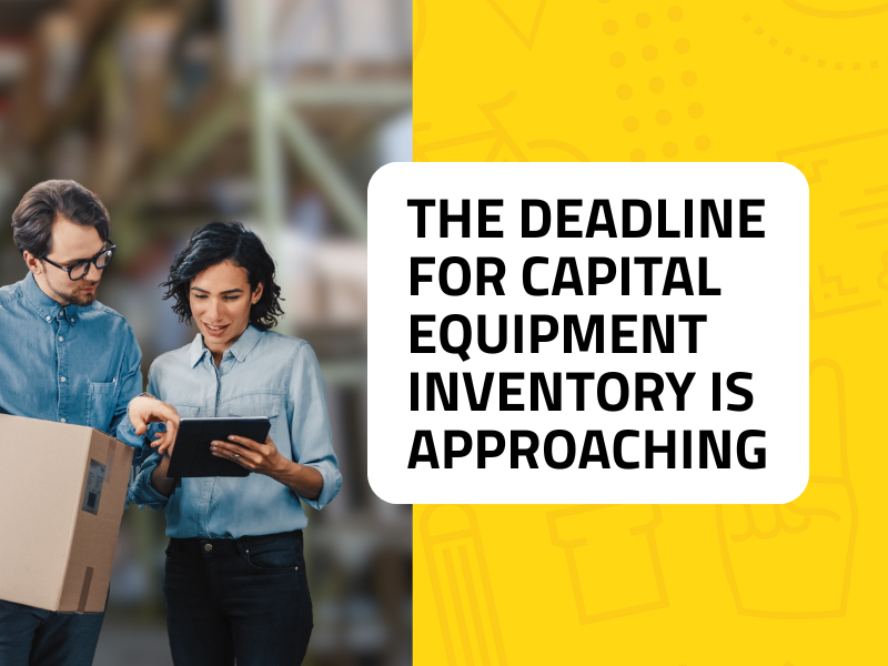 Inventory Deadline is Approaching