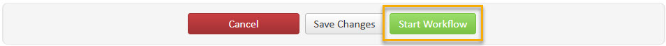 Screenshot of the Start Workflow button highlighted