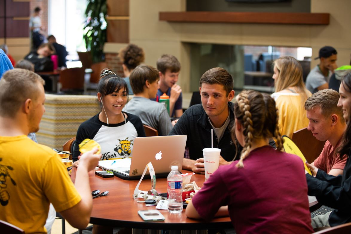 Students Around a table