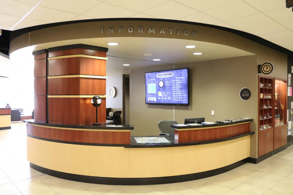 WSU info desk