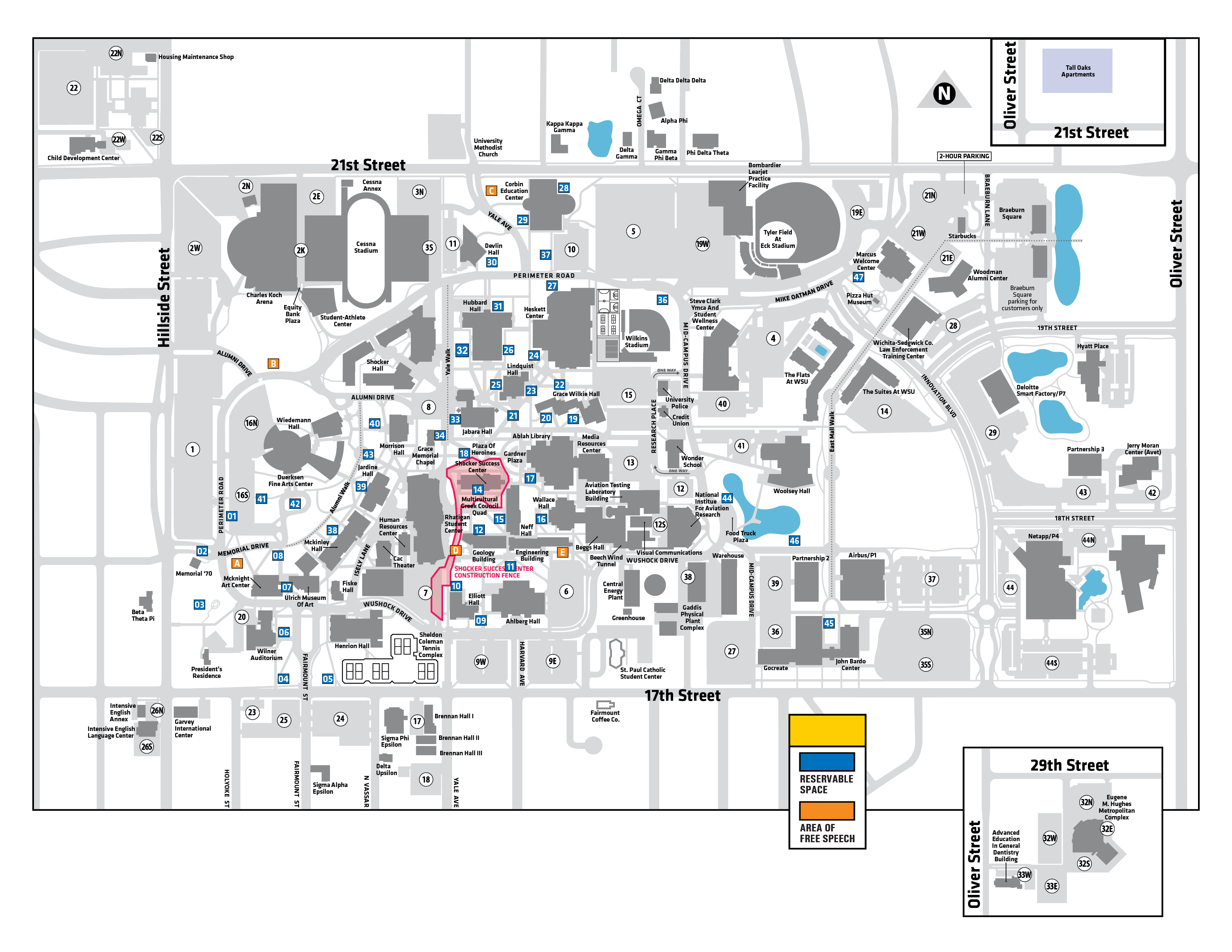 Outdoor Spaces and Free Speech Zones