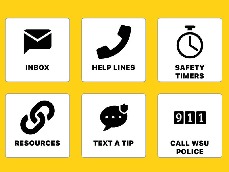 Rave Guardian App icons