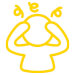 Icon of Stressed Student