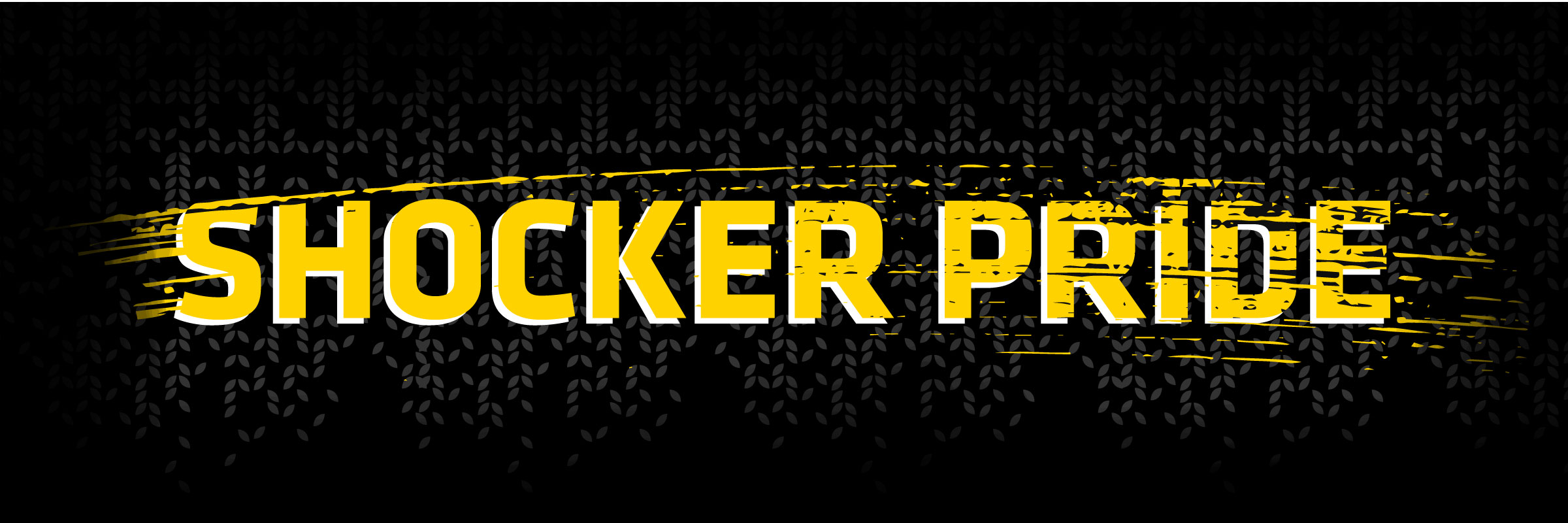 Shocker Pride decorative banner