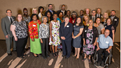 Photo of group honoted at Wichita Business Journal Diversity Event. 