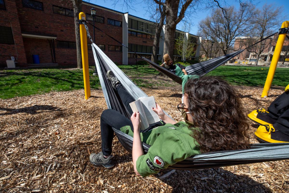 WSU Hammock Lounge