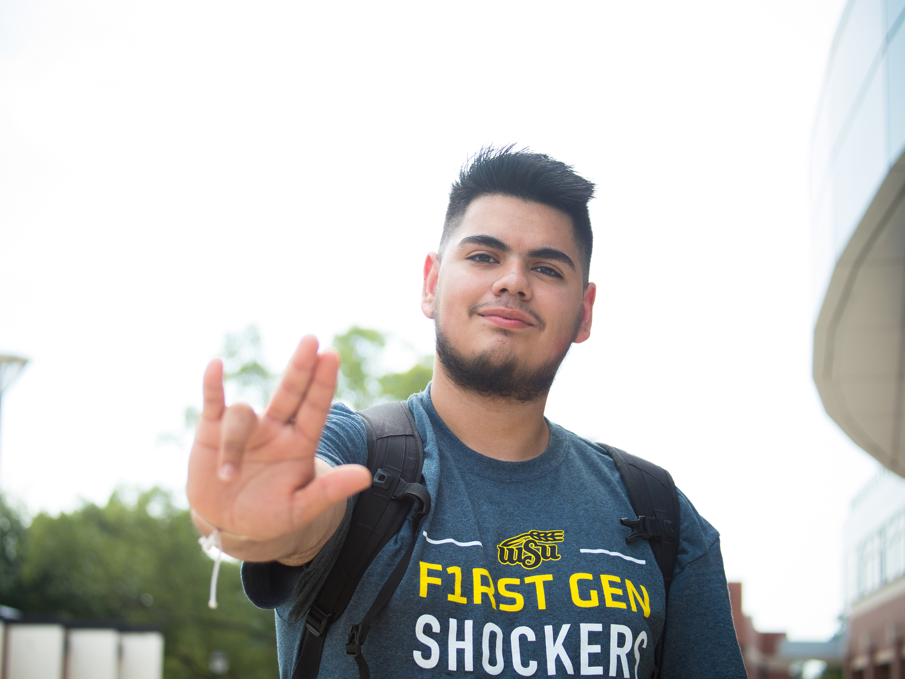 Wichita State Shockers SHOCKER Hand Sign T-Shirt