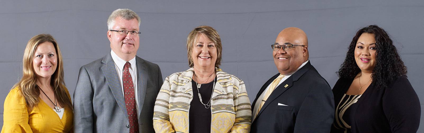 Student Affairs Leadership Team. From left to right: Jessica Provines, Kevin Konda, Teri Hall, Aaron Austin and Alicia Newell Student Affairs Leadership Team. From left to right: Jessica Provines, Kevin Konda, Teri Hall, Aaron Austin and Alicia Newell