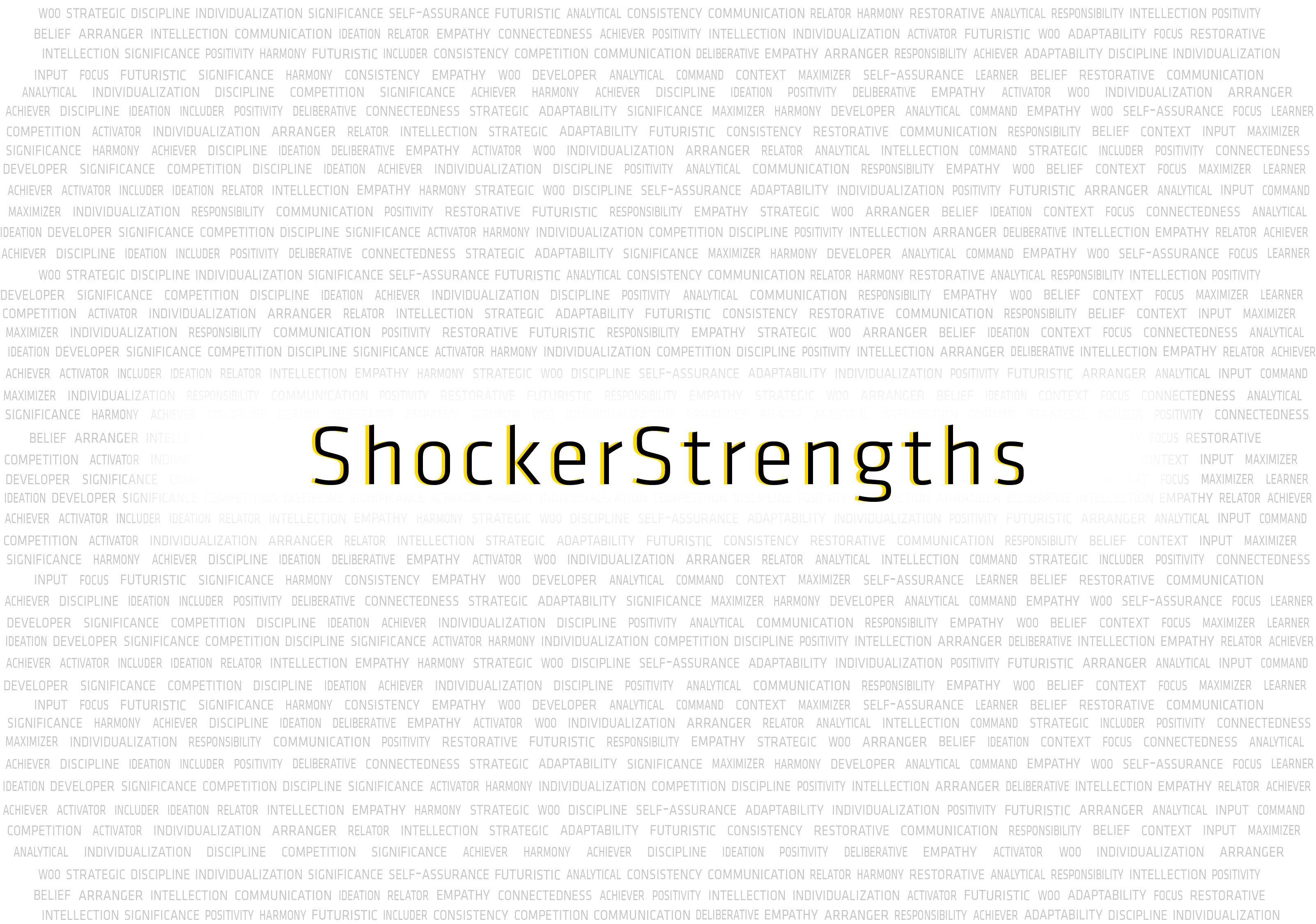all 34 strengths
