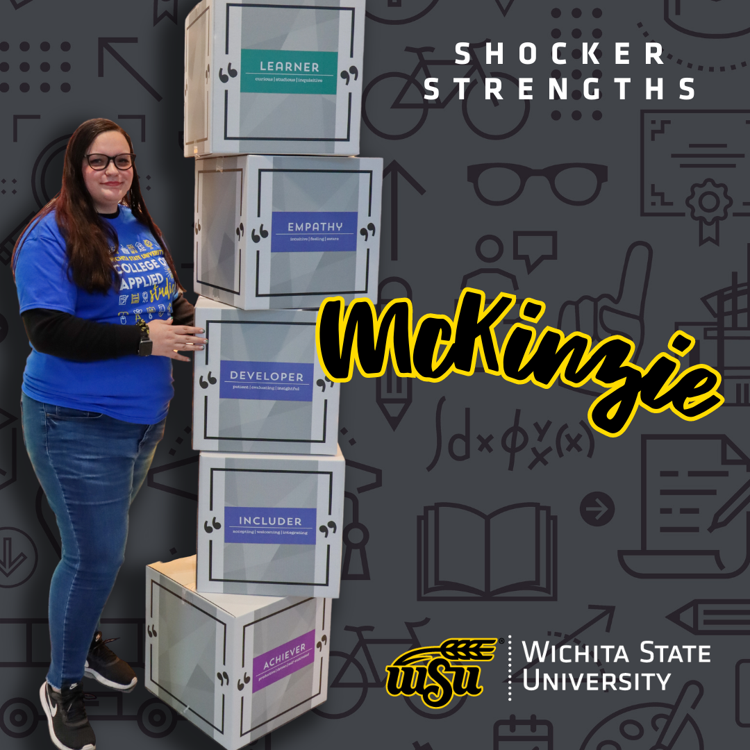 girl standing next to boxes