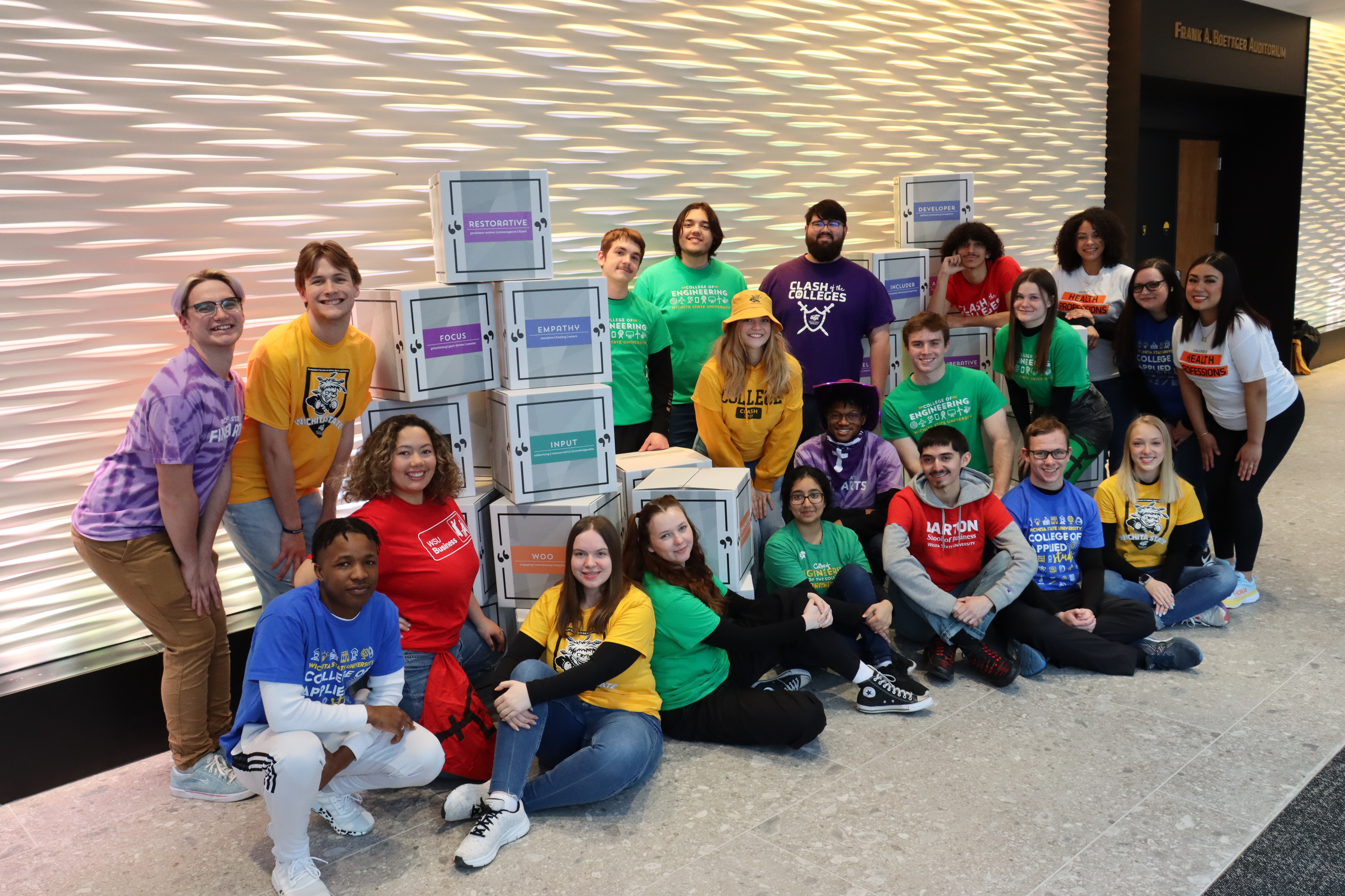 group photo of transition mentors