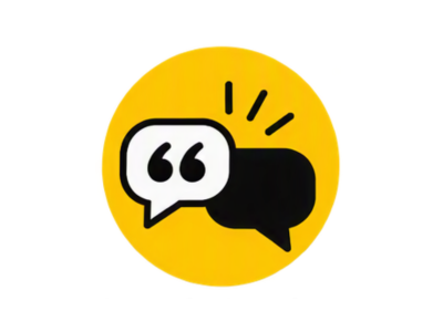 Strengths Snapshots category icon representing short reflections, quotes, and insights about strengths development.