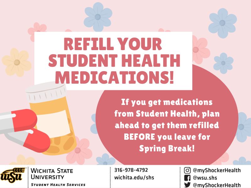 Medication Refill at Student Health Services