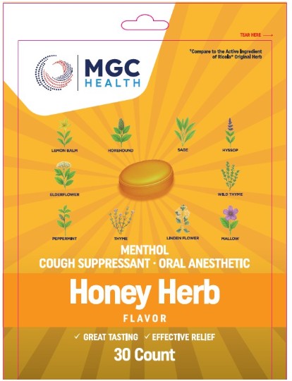 Honey Herb cough suppresant 30 count