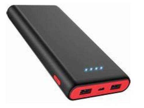 Image of a portable battery charger