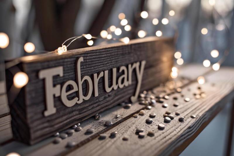 February sign