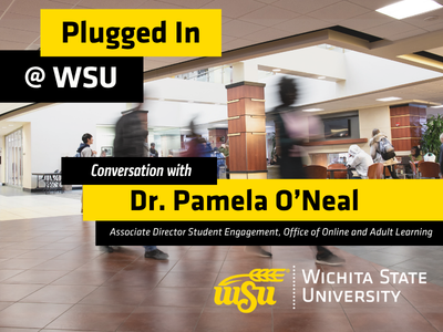 Picture of students walking in the student center on Wichita State's Campus