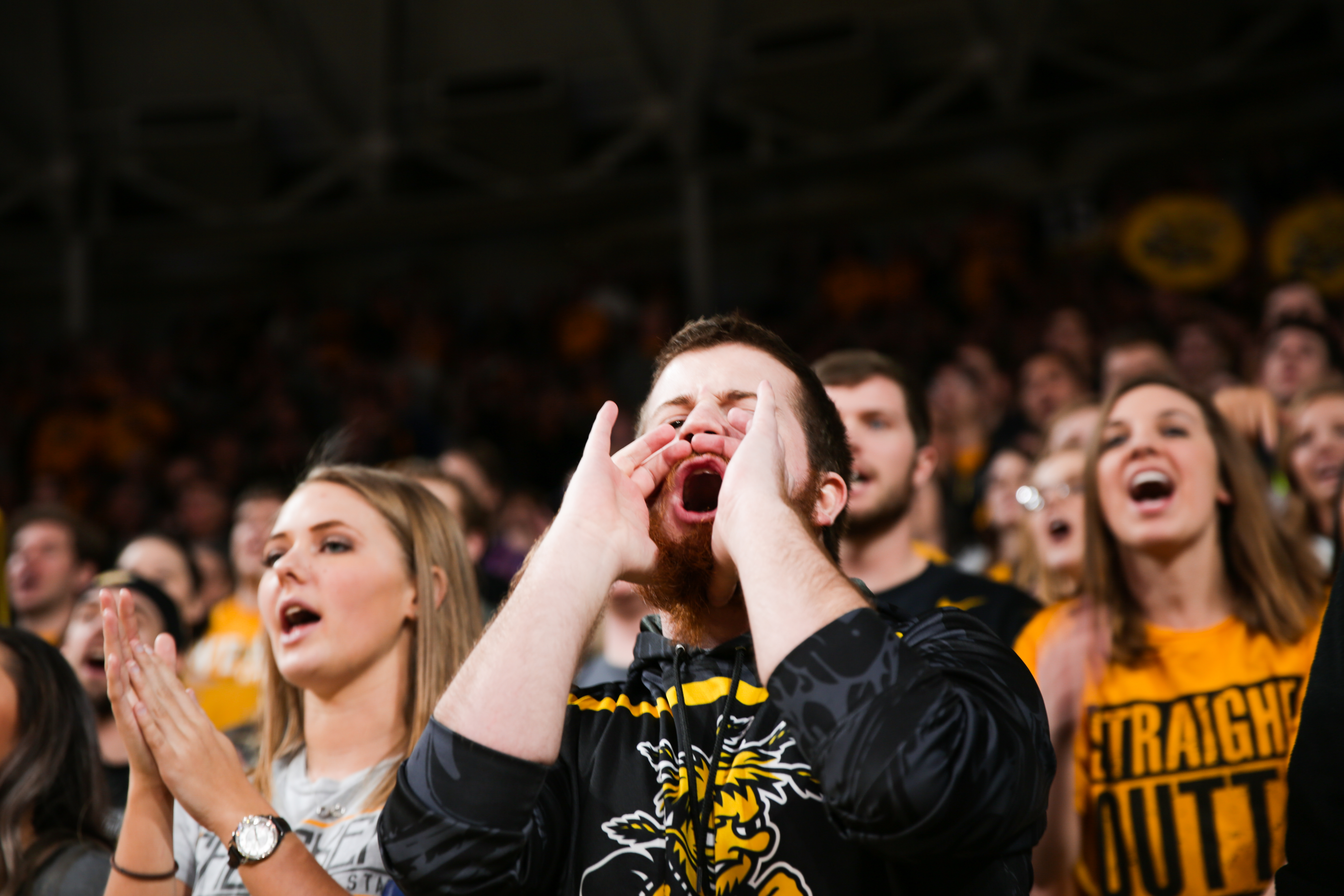 Shocker Fans at a game