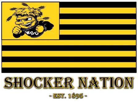Photo of Justin Scott's "Shocker Nation" design. 