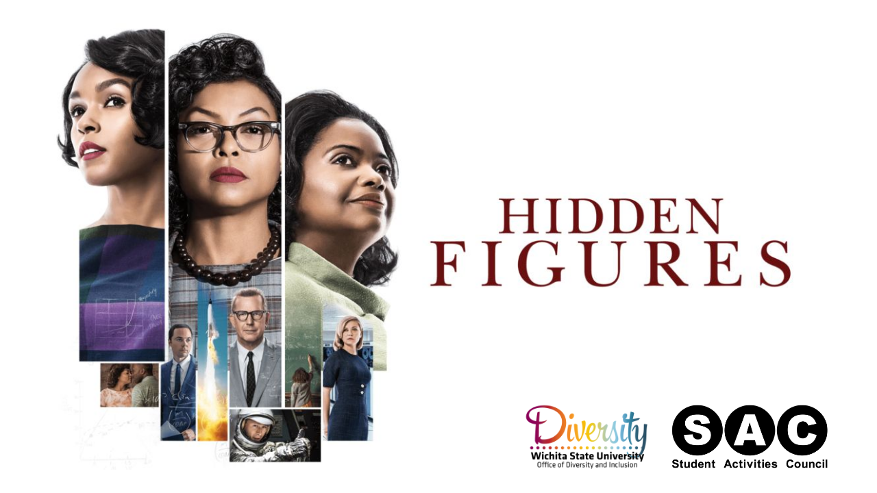 Decorative banner graphic for Hidden Figures screening