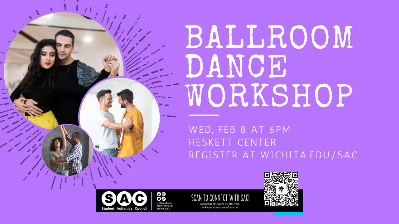 Decorative banner graphic for the Ballroom Dance Workshop