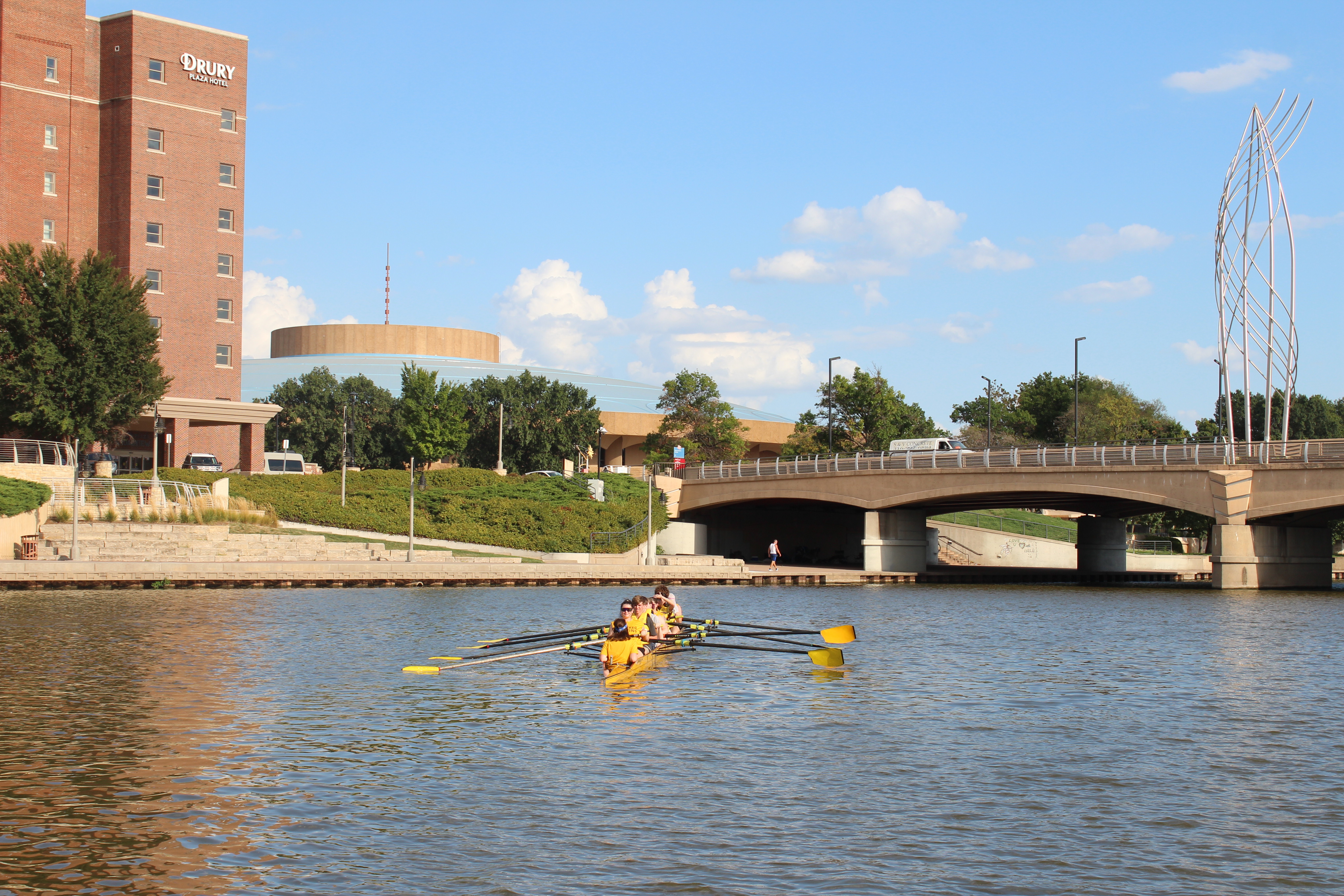Shocker Rowing at the event