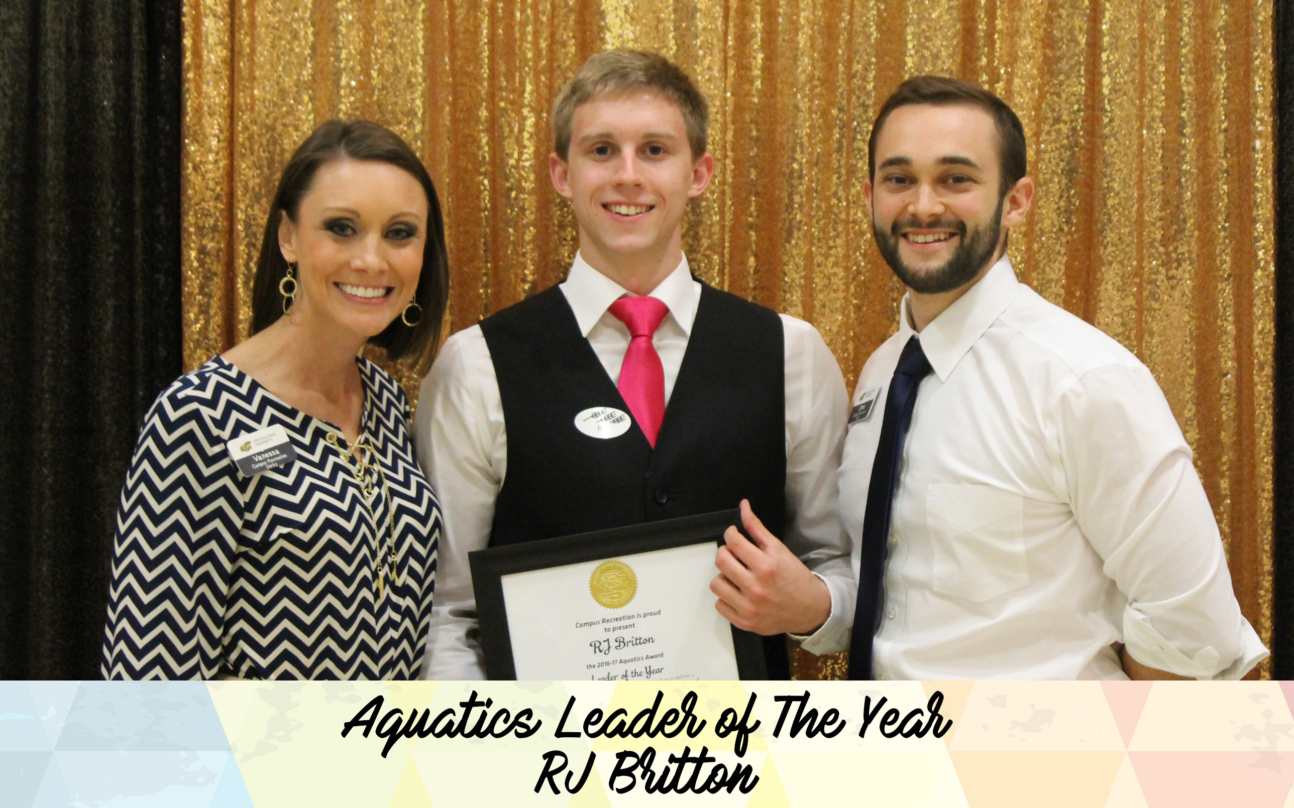Aquatics Leader of the Year RJ Britton